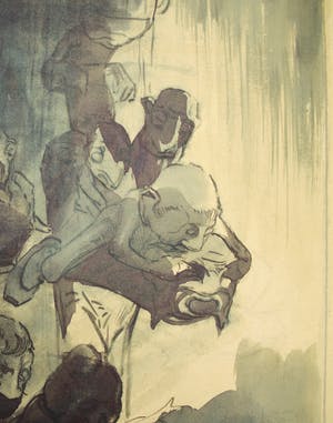 Johannes Josephus Aarts - studie/tekening fantasiewezens kopen? Bied vanaf 100!