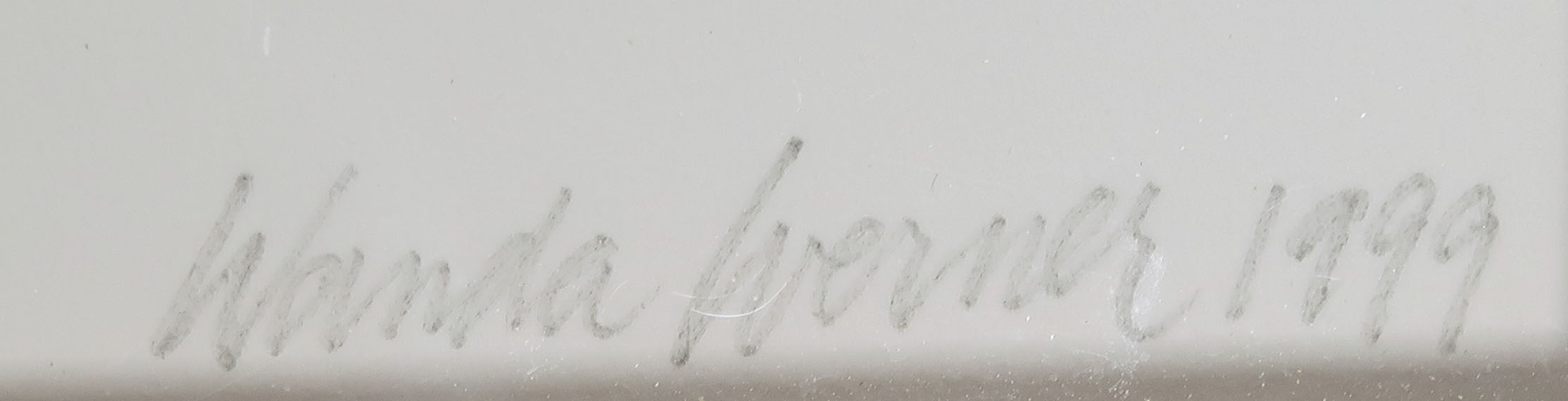 Wanda Werner - Piëzografie op papier, Vier seizoenen - Ingelijst (Groot) kopen? Bied vanaf 1!