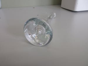 Krosno - Dikwandig kristallen solifleur vaasje kopen? Bied vanaf 24!