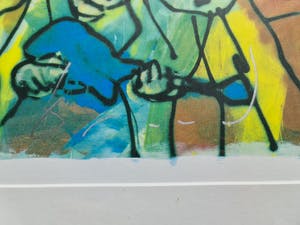 Herman Brood - Arena (Ajax) - gesigneerd - 500 ex - ingelijst kopen? Bied vanaf 235!