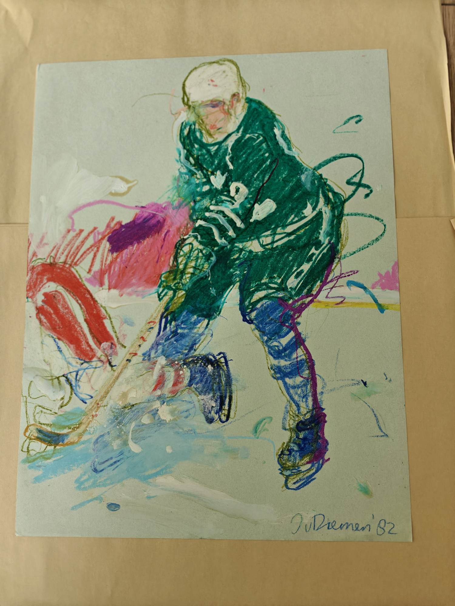 Jan van Diemen - IJshockey kopen? Bied vanaf 100!