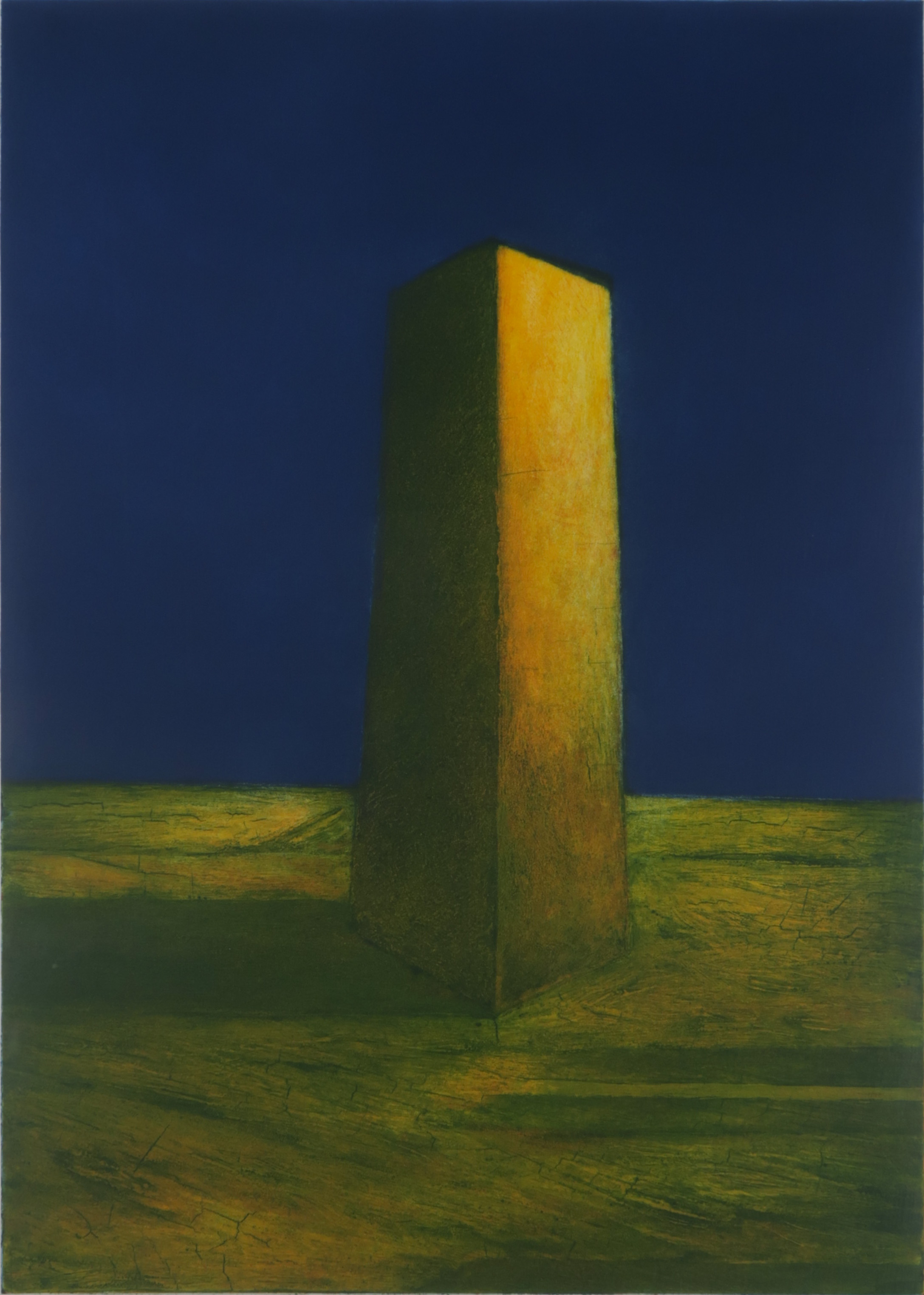 Elmar Gille - Kleurenets op papier, La Cospirazione III - Ingelijst (Groot) kopen? Bied vanaf 100!