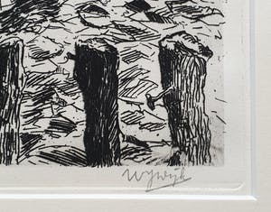 Willem Jans Dijk - Botter op zee, ets, nieuwstaat kopen? Bied vanaf 125!