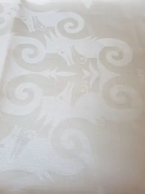 M.C. Escher - Tafellaken en 6x servetten - Vis en Zeepaard kopen? Bied vanaf 295!