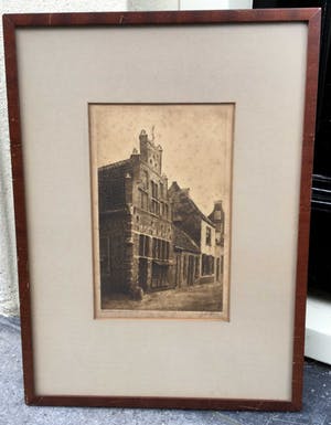 Niet of onleesbaar gesigneerd - B9622 - Kapelhuisje te Amersfoort kopen? Bied vanaf 10!
