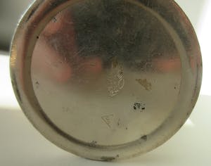 Curiosa - Art deco verzilverd Anjervaasje - Hollandia Plate Hilversum kopen? Bied vanaf 1!