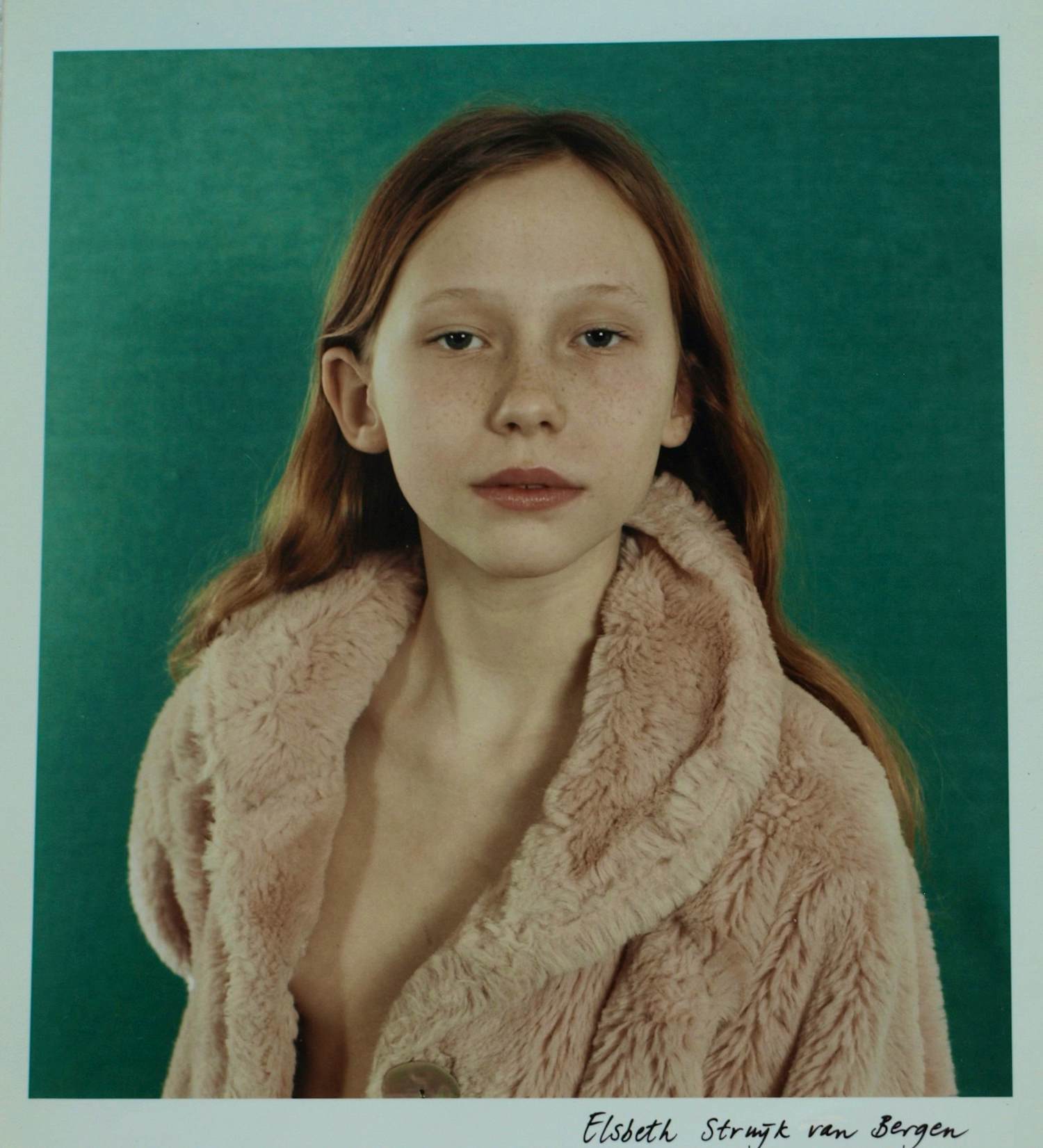 Elsbeth Struijk van Bergen - Gesigneerde foto , 'Zita' (Uit: “Enfants de Paris”) - 1998 verkocht voor € 80!