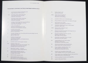 Dominique Laporte - Silverprint, Modeshowcatalogus van Givenchy inclusief foto's en programmaboekjes kopen? Bied vanaf 35!