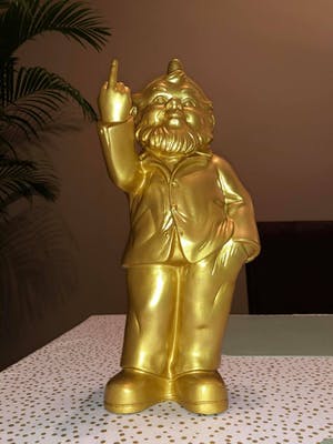 Ottmar Horl - Sponti Activist Gnome Gold kopen? Bied vanaf 50!
