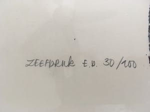 Ellen Meuwese - 3 originele zeefdrukken in identieke lijsten kopen? Bied vanaf 240!