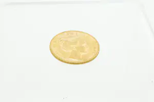 61- Bijzonder in 1898 geslagen gouden munt - "Kroningstientje"  - Wilhelmina kopen? Bied vanaf 400!