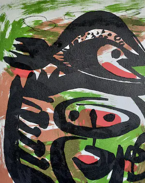 Anton Rooskens - Kind met vis kopen? Bied vanaf 175!