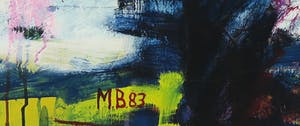 Mathieu Berden - Acryl op doek, Abstracte compositie (Zeer groot) kopen? Bied vanaf 800!