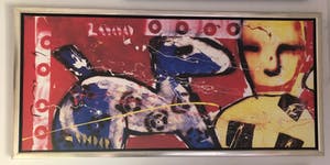 Herman Brood - man met hond 2000 kopen? Bied vanaf 750!