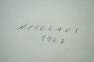Egon Karl Nicolaus - Zahlenbild - Ohne Titel - Zeefdruk - 1967 kopen? Bied vanaf 180!