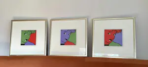 AcheterLuc Verschuuren - 3 zeefdrukken, op Art meisje, gesigneerd en professioneel gelijst? Enchérissez de 125!