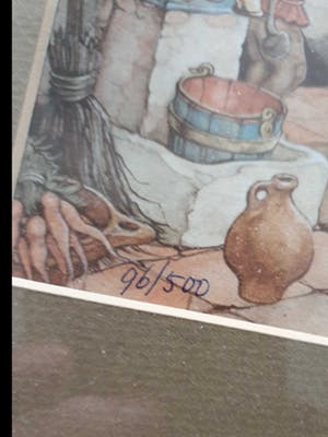 Anton Pieck - bijzondere uitgave fotolitho kopen? Bied vanaf 10!