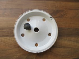 Niet of onleesbaar gesigneerd - Vintage emaille melkkoker kopen? Bied vanaf 1!