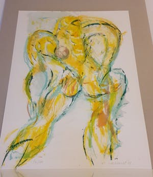 Paul de Lussanet - Zonder Titel - zeefdruk - 1989 - 200ex. kopen? Bied vanaf 1!