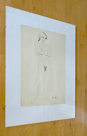 Dora van der Veen - staande naakt kopen? Bied vanaf 110!