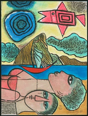 Corneille - Luxe uitgave door Editions Cercle d'Art met twee losse litho's kopen? Bied vanaf 1!