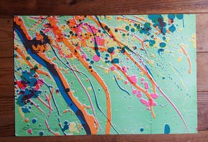 Walasse Ting - Zeldzame litho uit 1974 slechts 50 exemplaren. Als hommage aan Sam Francis. kopen? Bied vanaf 395!