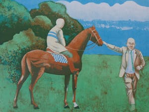 Aat Verhoog - FIGURATIE / KLEURLITHO / 50x65cm / SIG kopen? Bied vanaf 40!