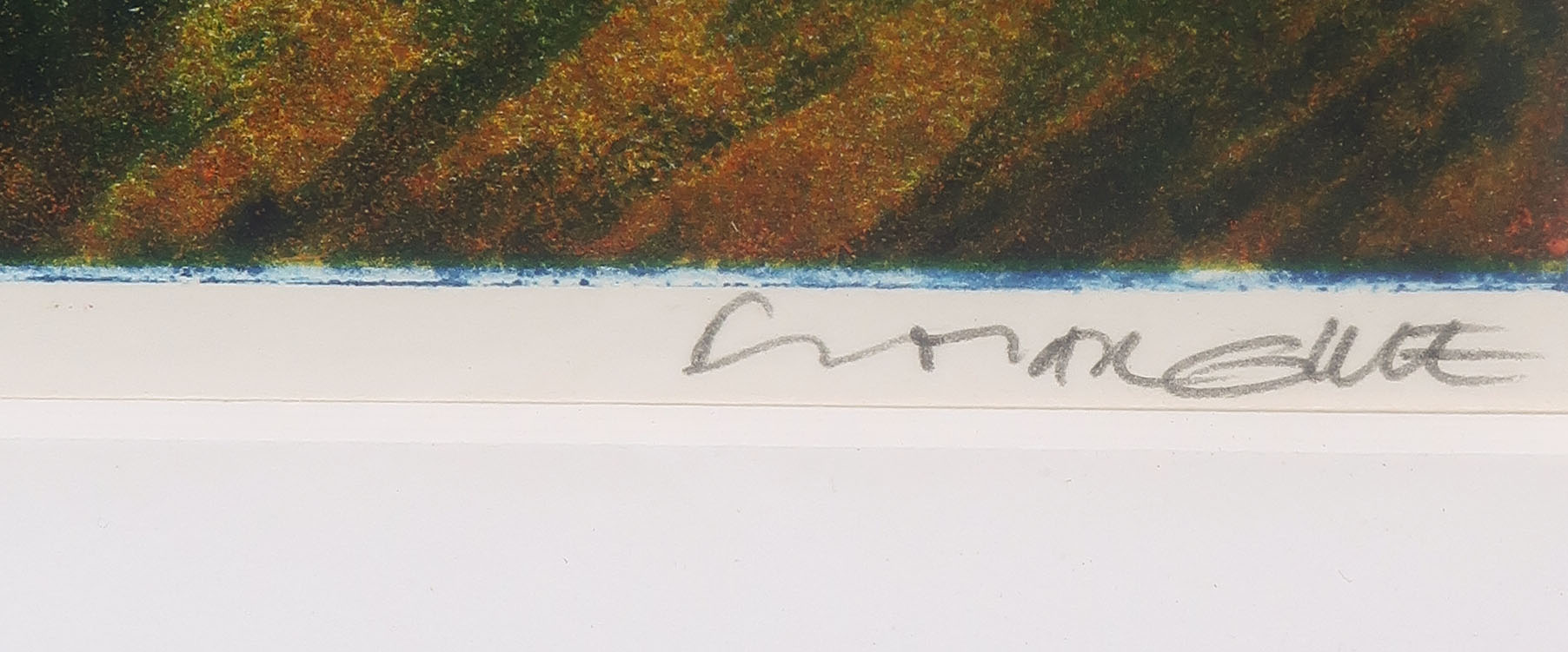 Elmar Gille - Kleurenets, Scorgiano I - Ingelijst kopen? Bied vanaf 50!