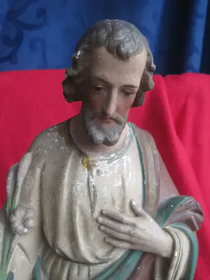 Heiligenbeeld - Jozef van Nazareth, pleegvader en timmerman. kopen? Bied vanaf 45!