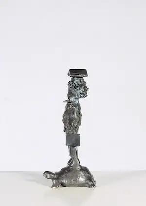 Nicolas Dings - Bronzen beeld, Mobile home kopen? Bied vanaf 100!