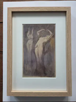 Felicien Rops - Hamadryades. Vrouwen. Naakt. kopen? Bied vanaf 89!