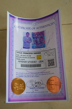 Simeon Gonzales - Princesa Andina kopen? Bied vanaf 1!