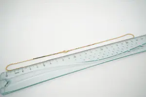 25 - Strak  geelgouden 18krt  venetiaans collier kopen? Bied vanaf 510!