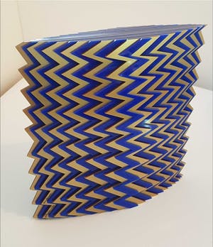 Gio Schiano - Blue and Gold 'Bolt in the Night' kopen? Bied vanaf 275!