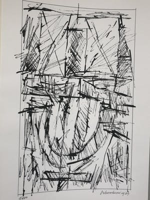 Jan Schoonhoven - Formatie map met 12 zeefdrukken 1/100 kopen? Bied vanaf 3450!