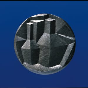 Brons (Onbekend) - stalen penning Hoekig en rond. kopen? Bied vanaf 45!