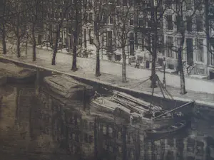 Dirk Harting - Ets , Hollandsche Levensverzekerings Bank Amsterdam – 1914 kopen? Bied vanaf 1!