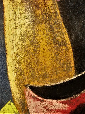 Niet of onleesbaar gesigneerd - omstreeks 1950 - pastel op papier - Kubistisch stilleven - gesigneerd kopen? Bied vanaf 1!