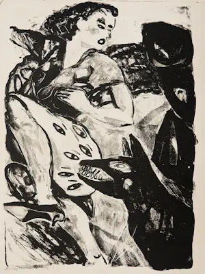 Sasja Wagenaar - monochrome litho - zeer kleine oplage (3/5) - potloodgesigneerd kaufen? Bieten Sie von 38!