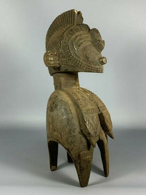 Baga - 200541 - Old African Tribal used Baga Nimba head - Guinea. kopen? Bied vanaf 95!