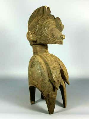 Baga - 200541 - Old African Tribal used Baga Nimba head - Guinea. verkocht voor € 95!