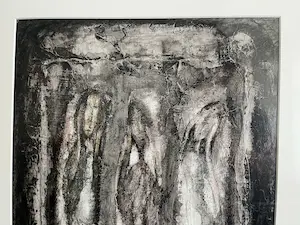 Ineke Watzema-Andriesse - Drie geabstraheerde figuren kopen? Bied vanaf 50!