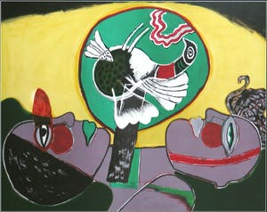 Corneille - Litho, L'été eclater - Ingelijst (Groot) kopen? Bied vanaf 200!