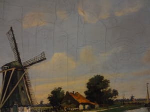 K. Schilderspel - Boerderij aan water kopen? Bied vanaf 1!