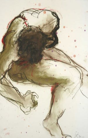 Franscz Witte - Gemengde techniek, Zonder titel kopen? Bied vanaf 1!