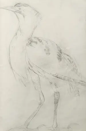 Alida van Houten - Tekenmap (24 tekeningen) kopen? Bied vanaf 450!