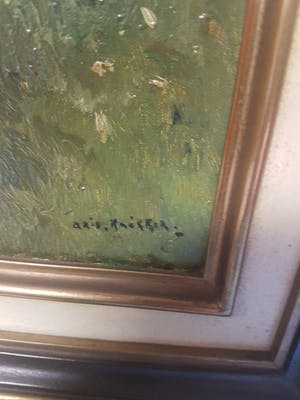 Aris Knikker - Schilderij- Olieverf- Doek kopen? Bied vanaf 100!