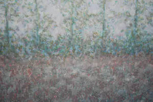 Hans Dolieslager - Bomenrij - zeefdruk, oplage 40 - prachtig ingelijst kopen? Bied vanaf 100!