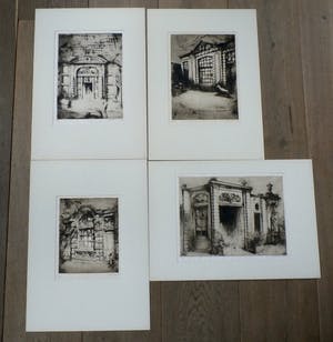 Betsy Westendorp-Osieck - 10 etsen: Osieck -amsterdamsche tuinhuizen - 1923 kopen? Bied vanaf 350!