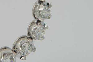 2519 - exclusief 18 krt goud & diamanten Halssieraad - ruim 11 Ct VS1/H diamant! kopen? Bied vanaf 6200!